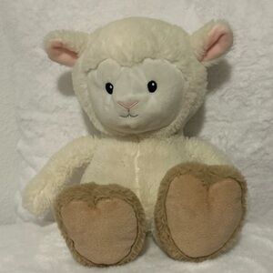 Sheep Lamb Plush Toy Soft Stuffed Animal w/Cream Off White